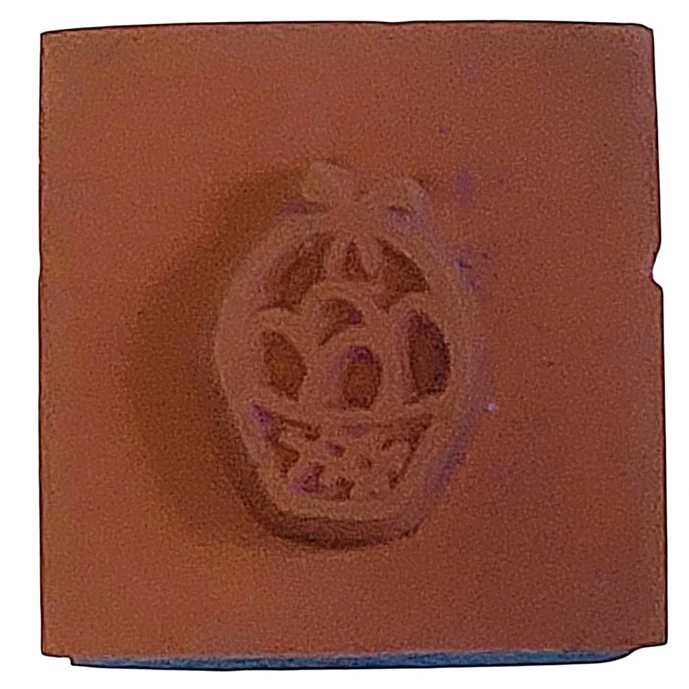 VTG‎ Easter Rubber Stamp Set 10 Pc Foam Bunny Egg Chick Carrot Basket Jelly Bean